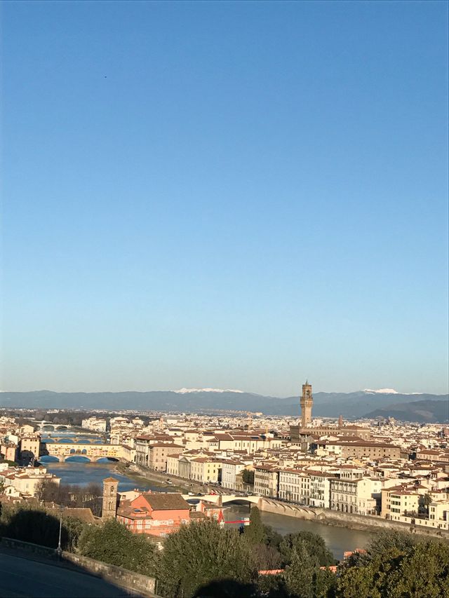 Dreamy Florence City from Pizzale Micheangelo