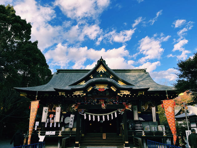 紅葉綺麗な秩父神社　@秩父🍁