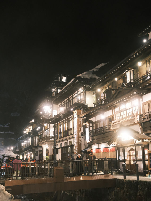 銀山溫泉·大正浪漫絕美雪景