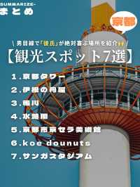 【京都旅行オススメ7選】