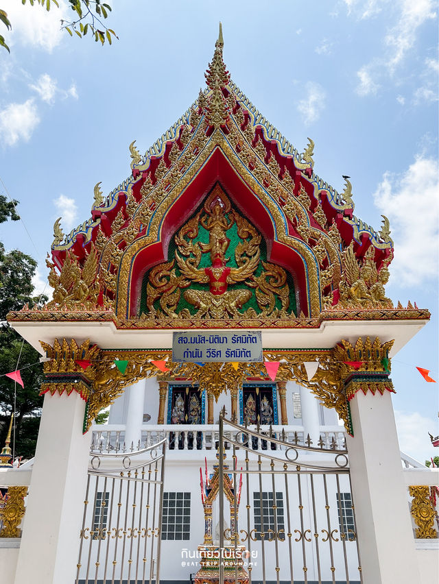 วัดในคุ้งน้ำบางกระเจ้าชื่อดัง