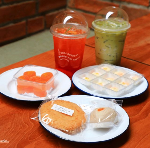 บ้านข้าวหนม คาเฟ่ขนมไทย ที่กิน ที่เที่ยว อยุธยา