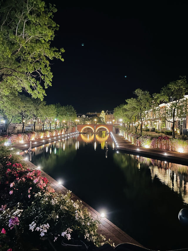 【長崎県】夜のライトアップが美しいハウステンボス