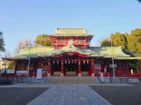 The visit to Tomioka Hachiman Shrine