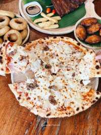 George’s Pizza (Pizza Homemade, พิซซ่าเตาฟืน) 🍕✨