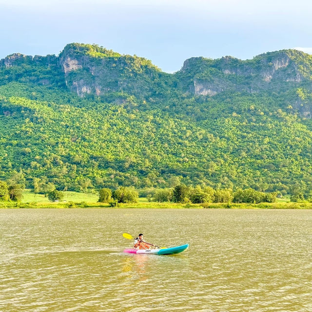 #ที่พักเปิดใหม่ภูผาม่าน วิลล่าส่วนตัว ริมทะเลสาป