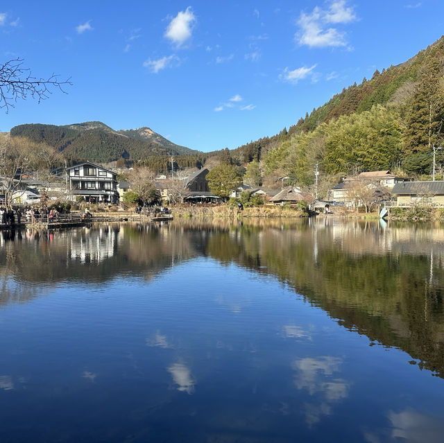 金鱗湖：湖畔神秘鳥居，由布院必遊景點