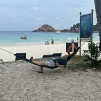 Relaxing on the island 🏝️ 