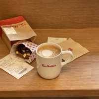 カナダのコーヒーショップがついに韓国上陸！！"homhortons"🇨🇦