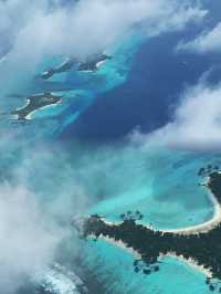 Maldives from seaplane view 🐬🐬🐬
