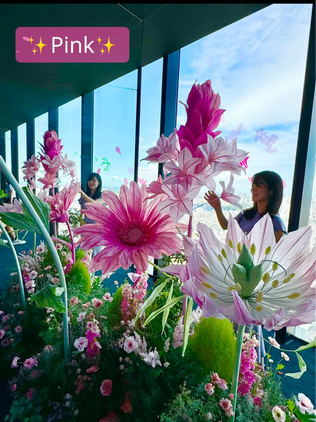 〜東京都〜室内でお花見空中散歩！Flower view🌸