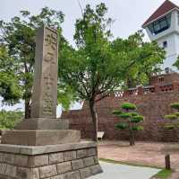 【安平古堡】熱蘭遮城遺跡，金黃燈光下展現三百多年的風雲與滄桑