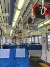 นั่งรถไฟเที่ยวต่างจังหวัดในญี่ปุ่น