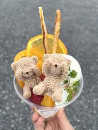 【福岡カフェ】トッピングのクマが可愛すぎる🧸テイクアウトカフェ✨️