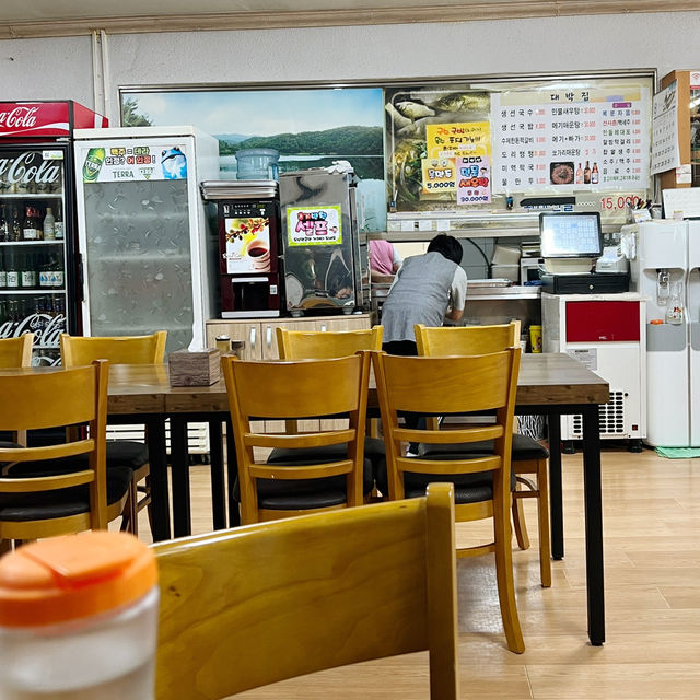 특이한 음식이 땡길때, 옥천 대박집 생선국수
