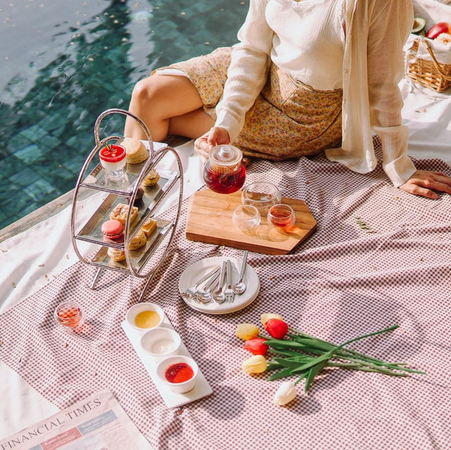 ที่พักหรูพร้อมเซ็ตชาแสนอร่อย 
