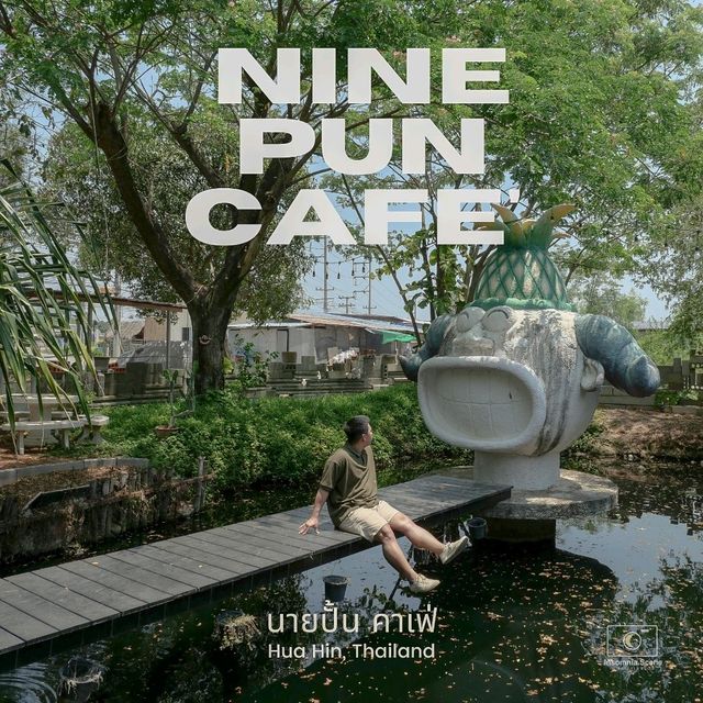 Nine Pun Cafe แหล่ง Art workshop ที่หัวหิน