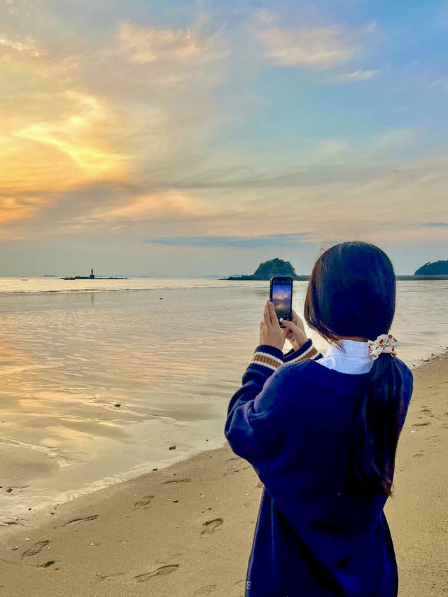 낙조가 가장 예쁘기로 유명한 노을 명소🧡