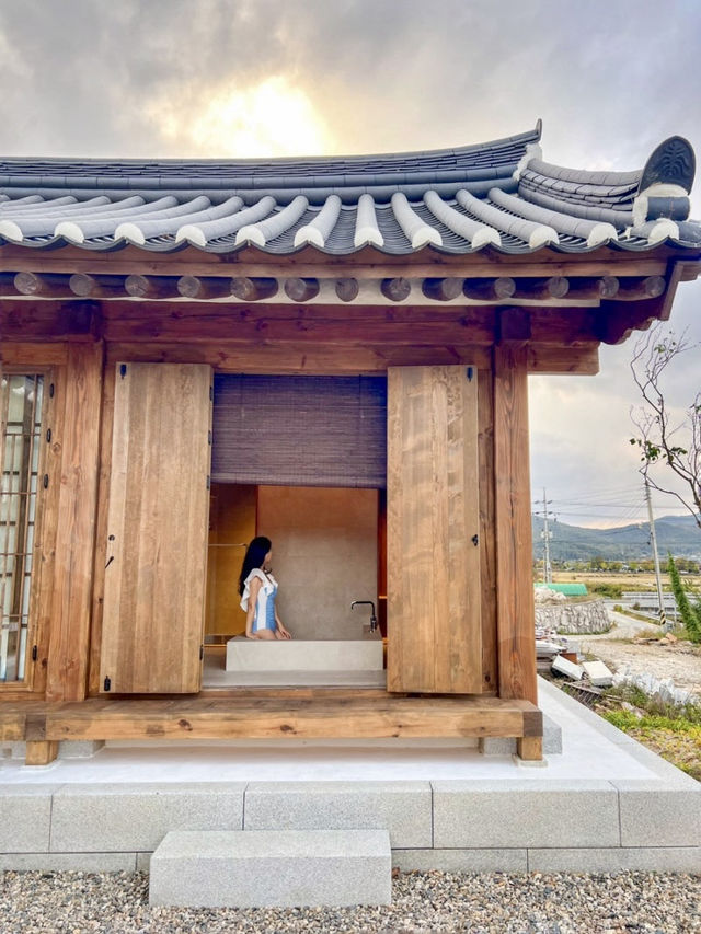 자연과 함께 신선놀음할 수 있는 한옥숙소❤️