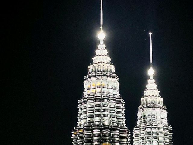 Sunset Magic at the Iconic Petronas Twin Towers