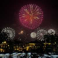 Magical illuminations & fireworks at Huis Ten Bosch