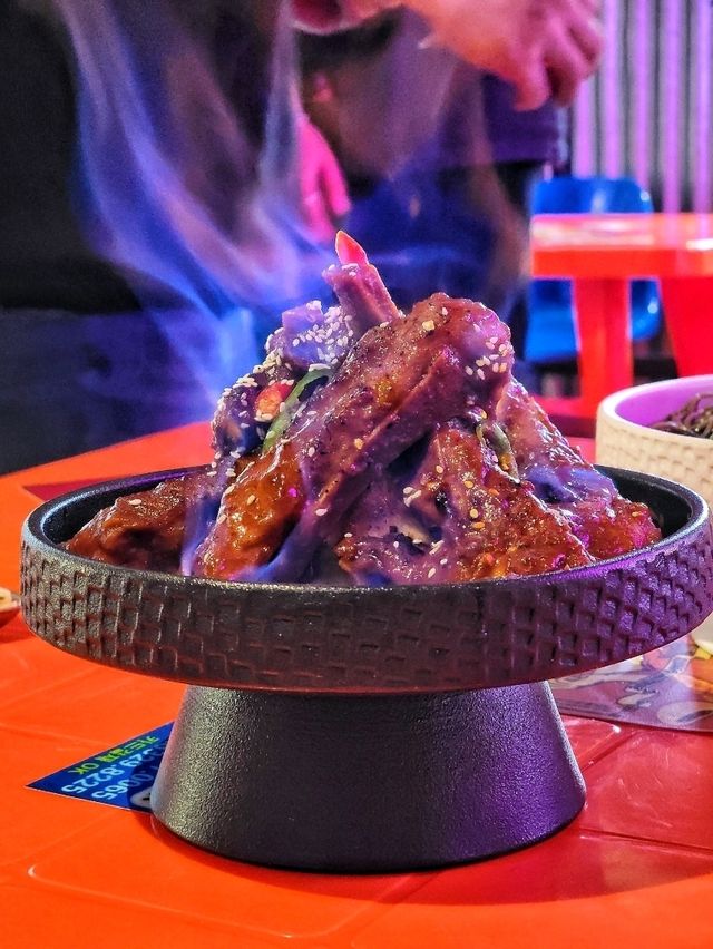 大角咀韓式大排檔食鮮味醬油蟹拌麵