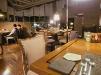 A cozy and romantic dinner at Tokyo Marriott Hotel