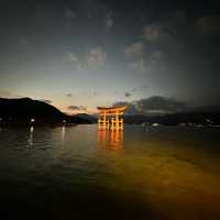Floating torii gate of Miyajima Island