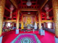 หนึ่งในวัดพระธาตุเก้าจอม ในจังหวัดเชียงราย