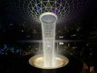 Discover the Magic of Jewel Changi Airport at Night