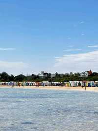 The Brighton Bathing Boxes in Melbourne