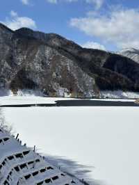 【栃木×湯西川】雪で真っ白なダム 2つのダムが見られる展望台