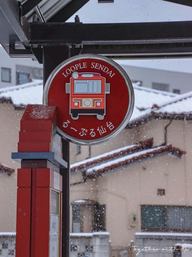 Sendai ในวันที่หิมะโปรยปราย~🌨️❄️🇯🇵