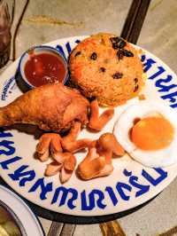 อีกา ร้านอาหารเช้าสุดคลาสสิคย่านทรงวาด🍳🍗