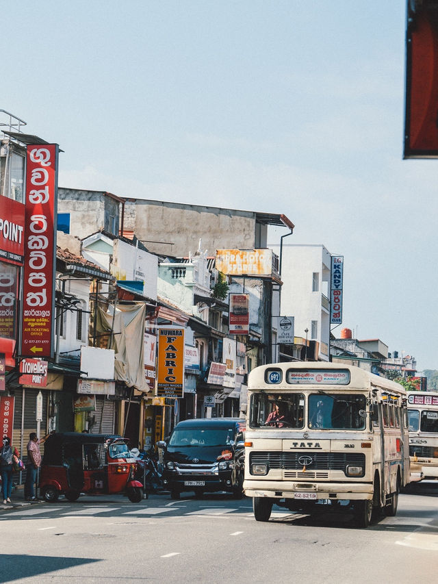 Kandy's vibrant streets