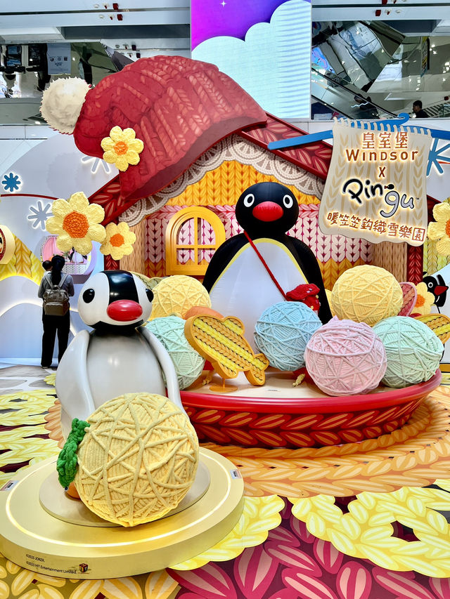 《Pingu™️暖笠笠鈎織雪樂園》@皇室堡