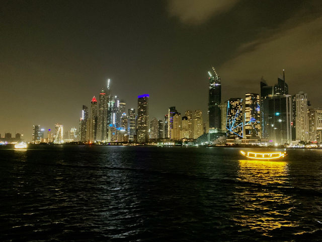 Dubai Marina: An Evening Stroll & Night Cruise Under the City Lights