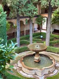 A lush oasis in the backyard of the posh Nasrid Palaces