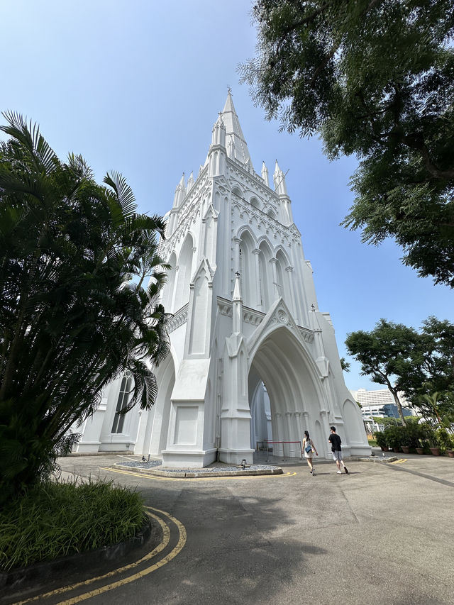 新加坡聖安德烈座堂：純白寧靜的哥德式建築