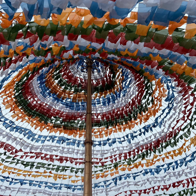 Large Prayer Flags: Colors of the Wind