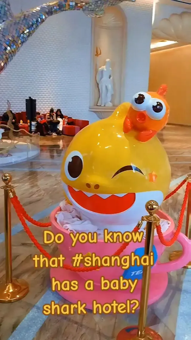 🤯#shanghai has a #babyshark hotel? 🦈🦈🦈