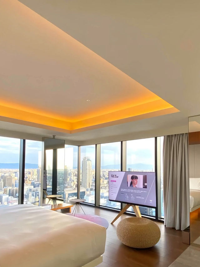 🌟 大阪Wホテル🏨｜全身ブラックの未来型ラグジュアリーホテル！