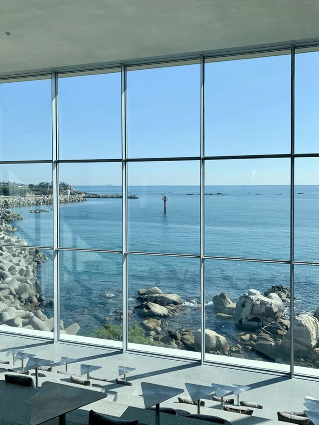 마음이 뻥 뚤리는 🌊시네마틱 오션뷰가 아름다운 울산 울주군 카페투어 💙