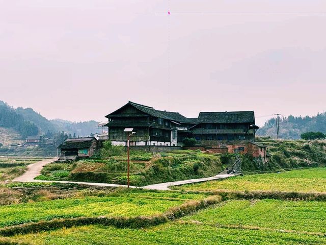 中国湖南著名景点：橫嶺古侗寨，适合打卡拍照📸