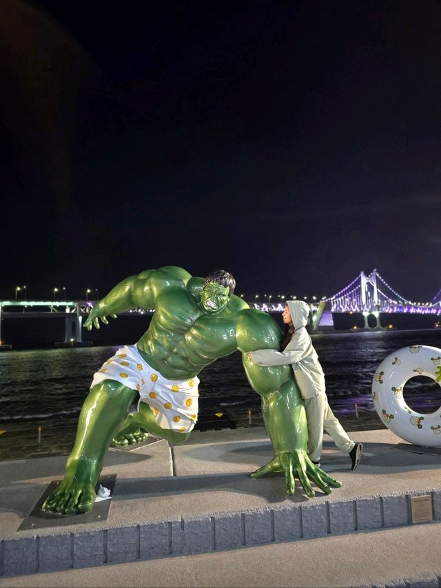 쾌적하고 더예뻐진 광안대교뷰 민락수변공원💚