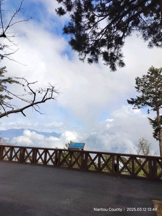 จุดชมวิว Zhushan Station Mt.Okasawara Alishan