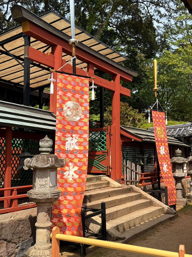 奈良｜到千年冰室神社抽冰籤 獻冰祭品嚐分享的免費刨冰