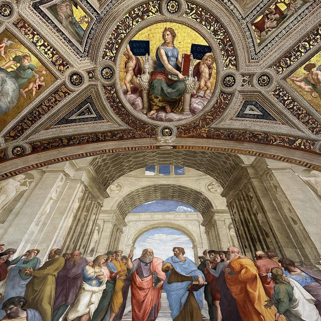 🎨✨ "A Brush with Divinity: One Heavenly Day in the Vatican Museums’ Courtyard