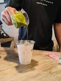 🍵 ชาเขียวหอมๆ อร่อยสุดฟิน NDOO Slow Bar