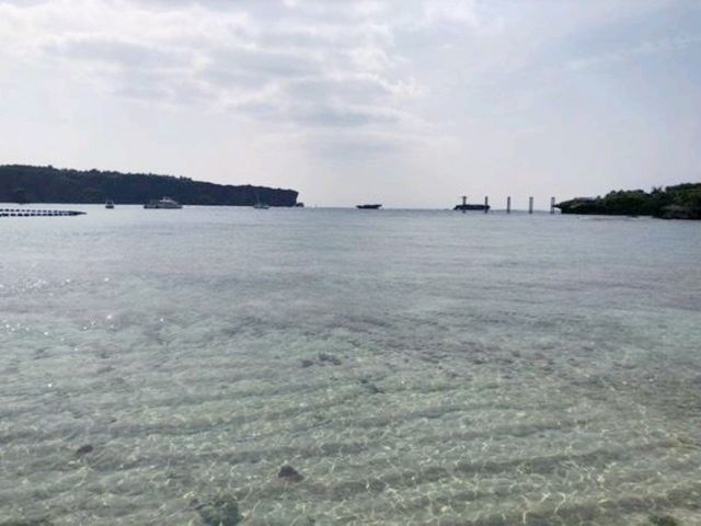 沖縄の青い海！トロピカルビーチに立ち寄ってきた！